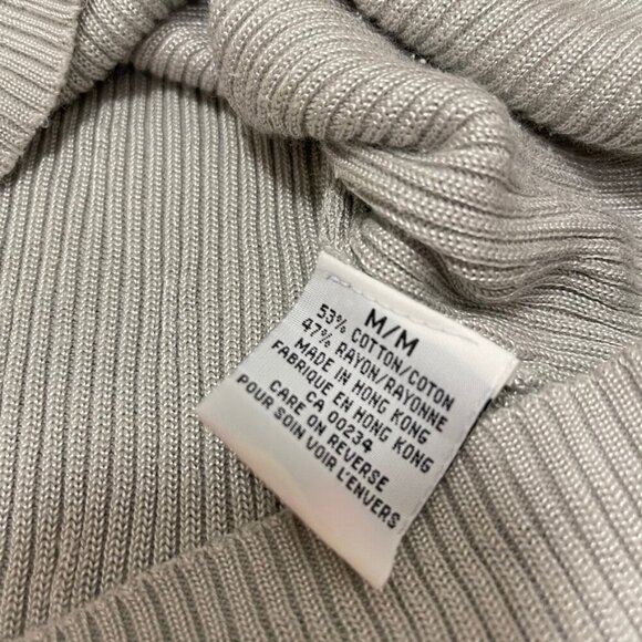 Vintage Principles Ribbed Knit Tank Grey – M - Picture 5 of 10